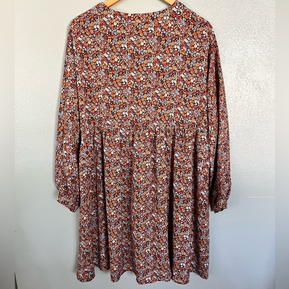 Flawless Vibrant Floral Patterned Dress - Picture 6 of 6